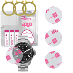 3x apgo Ultra-Clear Hybrid kaitseklaas, mis &uuml;hildub Withings ScanWatch Novaga, painduv nanoklaas, suurep&auml;rane asendus karastatud klaasile, scratc