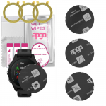 3x apgo MATTE h&uuml;briidne kaitseklaas, mis &uuml;hildub Garmin Forerunner 255S Musicuga, painduv nanoklaas, suurep&auml;rane asendus karastatud klaasile, kriimustus