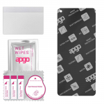 apgo MATTE Hybrid protective glass compatible with Oppo K9x, flexible nano glass, great replacement for tempered glass, scratch-resistant, full glue