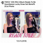 TWICE 12. minialbum Ready To Be Soundwave Withmuu Lucky Draw boonusfotokaart Tzuyu - Photo