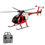 Kaugjuhtimispuldiga helikopter, 2,4G 4CH UAV 1:28 Fikseeritud k&otilde;rgusega &uuml;he teraga Flybarless kaugjuhtimispult 1 Battery punane