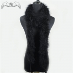 2 meetrit 35g kohevad kalkuni suled Boa Marabou sulgedest &otilde;hukesele &otilde;htukleidile/riietusele/sallile/Cosplay kaunistuseks Uus 5pcs