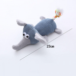 Pehme koerte n&auml;rimism&auml;nguasi t&auml;istopitud loomad Koerte koolitusm&auml;nguasi Naljakas lemmikloom kriuksuv m&auml;nguasi Koeratarbed A