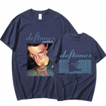 Deftones Around The Fur Tour Band Concert T-s&auml;rk Punk Hip Hop T-s&auml;rgid Gooti stiilis Retro Oversized T-s&auml;rk Unisex t&auml;navar&otilde;ivastele S