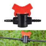 2 tk 1/4 voolikuventiili aia kastmisvee regulaatori veejaotusl&uuml;liti p&otilde;llumajandusliku kastmise veepeatus&uuml;hendus 1/4''