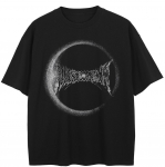 T&auml;nava stiilis kirjadega must T-s&auml;rk puuvillast unisex topid tees suvine l&uuml;hikeste varrukatega T-s&auml;rk M must