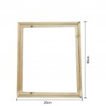Puidust raam l&otilde;uendi &otilde;limaali jaoks Nature DIY raam Pildi sisemine pildiraam 20*30 cm