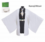 Anime Deemonitapja: Kimetsu No Yaiba Zenitsu Giyu Tanjirou Kamado Nezuko Cosplay Naised Lapsed Meeste Kimono Uniform Cosplay Kost&uuml;&uuml;m 100