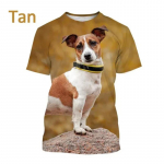 Meeste l&uuml;hikeste varrukatega T-s&auml;rk 3D kuum Harajuku &uuml;lisuur Dog Jack tr&uuml;kitud s&auml;rk Harajuku meeste &uuml;lisuur T-s&auml;rk, XXS