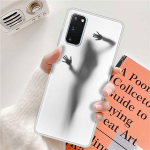 Matt &uuml;mbris Samsung S20 FE S10 Plus S21 S8 S9 S10e Note 10 Lite 20 9 Ultra telefoni kate Pehme Funda Capa Seksikas Naljakas Naine Coque Samsung S9 PIus