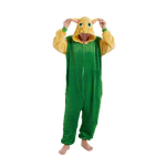 J&otilde;ulu Cosplay Kost&uuml;&uuml;m T&auml;iskasvanutele Kigurumi &Uuml;hes t&uuml;kis Pidžaama Multikakost&uuml;&uuml;m Halloweeni jaoks Kogu keha riided S beež/roheline