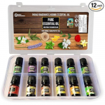 Parag Fragrances puhaste, looduslike ja orgaaniliste eeterlike &otilde;lide komplekt (Puhas 12 &uuml;hes) Pure 12 in 1