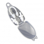 Ujumisninaklambrite komplekt Silikoonist ujumisk&otilde;rvatropid veekindlad basseini ninaklambrid veespordialade libisemiskindel ninakaitse k&otilde;rvatroppide komplekt must