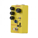 MOSKYAUDIO HONEY BOX DRIVE Guitar Overdrive Effects pedaali helitugevus/ajam/fookus/4-režiimi nupp DC 9V kollane