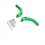 Motocrossi k&auml;ekaitse tugihoidik Universaalne stabiilne j&otilde;udlus Premium Lihtne paigaldus 22mm Black