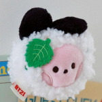 BT21 Tegelaskuju miniatuurne BUNSIK Edition plush-magnet COOKY