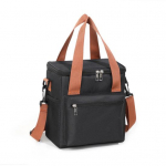 Soojustatud s&ouml;&ouml;gikott 550 ml lekkekindel jahuti v&otilde;rktaskutega Termiline toidukott t&ouml;&ouml;ks koolipiknikuks khaki