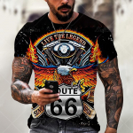 Night Eagle T-s&auml;rk 3D Prindiga T-s&auml;rk Suvine Meeste Suur l&uuml;hikeste varrukatega topid Tees Meeste Disainr&otilde;ivad M