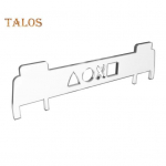 Horisontaalne m&auml;ngukonsooli statiivi hosti salvestusrest sileda servaga, l&auml;bipaistev fikseeritud tugiklamber PS5 Slim jaoks puhas