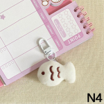 Armsad multikakassid ja kalad v&otilde;tmehoidjad paar pl&uuml;&uuml;sist kassipoeg nukk m&auml;nguasjad koti ripatsid v&otilde;lu v&otilde;tmehoidjad naised t&uuml;drukud kawaii v&otilde;tmehoidja as the picture