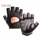 1 paar spordikindaid &otilde;&otilde;nes v&otilde;rk pool s&otilde;rme unisex libisemisvastane suurep&auml;rane h&otilde;&otilde;rdumine kulumiskindel t&auml;ielik peopesakaitse j&otilde;ut&otilde;stmine jalgrattas&otilde;it treening v&auml;ljas L must