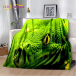 Gooti stiilis &otilde;udne Snake Serpent pehme pl&uuml;&uuml;sist tekk, flanelltekk elutuppa magamistoa voodi diivani piknikukate 30x40in