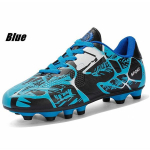 Madala l&otilde;ikega nahast jalgpallijalatsid, kumminaelad, poiste, t&uuml;drukute ja noorte spordijalatsid 43 punane