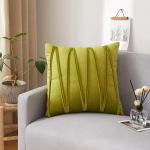 Dutch Velvet Pressed Line &uuml;hev&auml;rviline padi ilma p&otilde;hilise diivanipadjata, elutoa seljatugi, v&ouml;&ouml;padi, &uuml;hekordne padjap&uuml;&uuml;r ilma s&uuml;damikuta 30x50cm  Single pillowcase