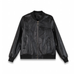 Must naiste v&auml;ike nahktagi Naiste l&uuml;hike kevad- ja s&uuml;gisene nahktagi, mood top M must