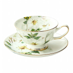 240ml Light Luxury Bone China teetass Inglise p&auml;rastl&otilde;unatee teekomplekt Kohvitass Lihtne Euroopa peen tass ja alustass keraamiline