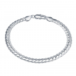 Stiilne isetegemise h&otilde;bedane ja kuldne sideways k&auml;ev&otilde;ru &ndash; Jaapani ja Korea mood 5M Side Bracelet