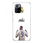 Coque Maniacase pour Xiaomi Redmi Note 10 Pro 5G Kylian Mbappe Real Madrid 9 Hola