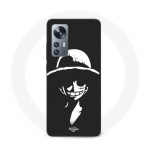 Coque Maniacase pour Xiaomi 12 5G Monkey D. Luffy black and white est