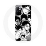 Coque Maniacase pour Redmi Note 11 5G Attaque des Titans Manga Levi Ackerman