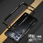 ZTE Nubia Red Magic 9 Pro plus Korpuse Titaanmetallist Alumiiniumisulamist Kaitserauaga Red Magic 8 7 7s Pro Raami Kaitsekate Red Magic 9 Pro