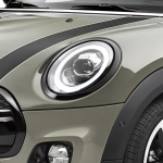 2 tk esitulede r&otilde;nga viimistlus 51712355791 51712355798 Auto esitulede viimistlusr&otilde;nga kate Dekoratsioon MINI F55 F56 F57 Tarvikutele CHINA