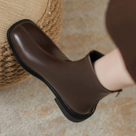 Naiste kingad 2024 Kvaliteetsed pahkluu naiste saapad Moodsad t&otilde;mblukuga kontor ja karj&auml;&auml;r Uued &uuml;mara varba kandiga jalatsid naistele 35 must