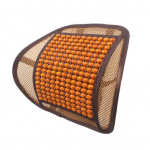 Auto seljatoe tugitool puidust helmed tooli tugimassaaži nimmepiirkonna v&ouml;&ouml;padi v&otilde;rk, ventileeritav polsterdus autokontori jaoks Usaldusv&auml;&auml;rne must