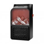 3D leegiga kaasaskantav pliit soe k&uuml;ttekeha 900W majapidamisventilaatork&uuml;tteseade puldiga seinakontakti pistetav kaasaskantav talveks koju magamistuppa EU must