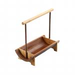 Kaasaskantav bambusest kandekorv suupistete jaoks, laua v&auml;rskenduste karp, kuivatatud puuviljade vaagen, hoiukorv puuviljade ja suupistete jaoks, magustoidu taldrik