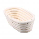 Fermentatsioonirotangist toidukorv kondiitritoodete s&auml;ilituskorv Taignast leivakaitsealus 28x14x8 valkjas v&auml;rv