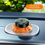 Auto parf&uuml;&uuml;mi difuusor alumiiniumsulamist multifunktsionaalne nutikas induktsioon universaalne 3 valgusrežiimiga auto salongi lisatarvikutega