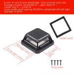 Laserlood Kaitsvad Prillid 3D 12 Joonele Vertikaalsed Horisontaalsed Laserid Klaasist Kaitsekate Tarvikud M&otilde;&otilde;teriistad