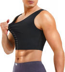 Meeste keha vormivad topid Correct Back Sports Fitnessi aluss&auml;rk n&ouml;&ouml;pidereaga Reguleeritavad meeste topid S must