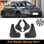 4 tk auto porilappide jaoks Skoda Karoq 2017-on poriklapid Pritsmekaitsed porilapid porilauad porilaud eesmine taga