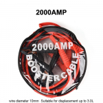 4M raskeveokite h&uuml;ppavad kaablid bensiiniautode diiselautode kaubikutele, &uuml;mbrisega, aku k&auml;ivitusv&otilde;imendi kaabel 2, gabariidiga 4, gabariidiga