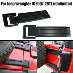 2x &Uuml;lemine Alumine Tagaluugi Hingekate Jeep Wrangler JK JKU Sport Rubicon Sahara X jaoks (MITTE 2018 JL) 2007&ndash;2018 CHINA