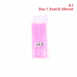 6 tk Isehaarduvad juukserullid, mis klammerduvad erineva suurusega isetehtud juuksurile juukserullid 3.2cm