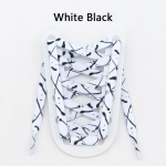 Lamedad pritsitud tindiga kingapaelad tossudele, l&otilde;uendist vabaajajalatsitele, tennisejalatsitele, v&auml;rvilised kingapaelad naistele, meestele 120/140/160CM 120cm