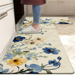 1 tk V&auml;simusvastased k&ouml;&ouml;givaibad, OneHouse'i lilleprinteriga veekindel, libisemisvastane paks polsterdatud k&ouml;&ouml;gimatt Tugev ja mugav k&ouml;&ouml;gimatt 40*60cm